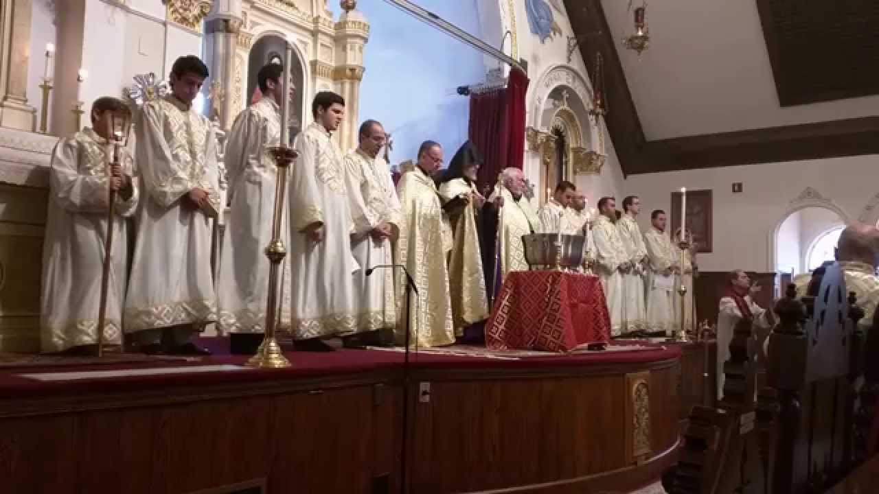 St James Armenian Church - Watertown, MA - Requiem for Paris, France Terror Victims