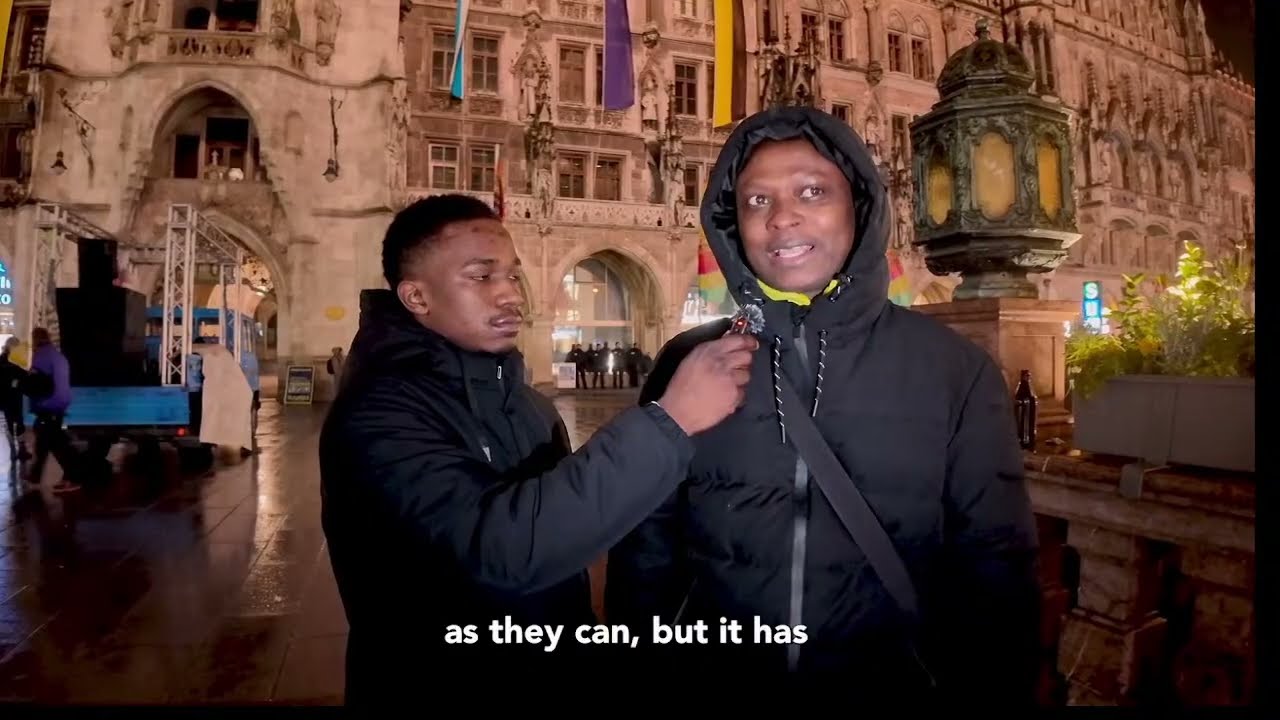 Why people were protesting today in Munich?