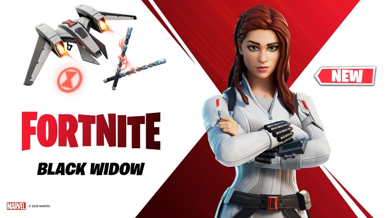 *NEW* BLACK WIDOW SNOW SUIT SKIN GAMEPLAY (FORTNITE CHAPTER 2 SEASON 4) SET_02 SET SHOWCASE