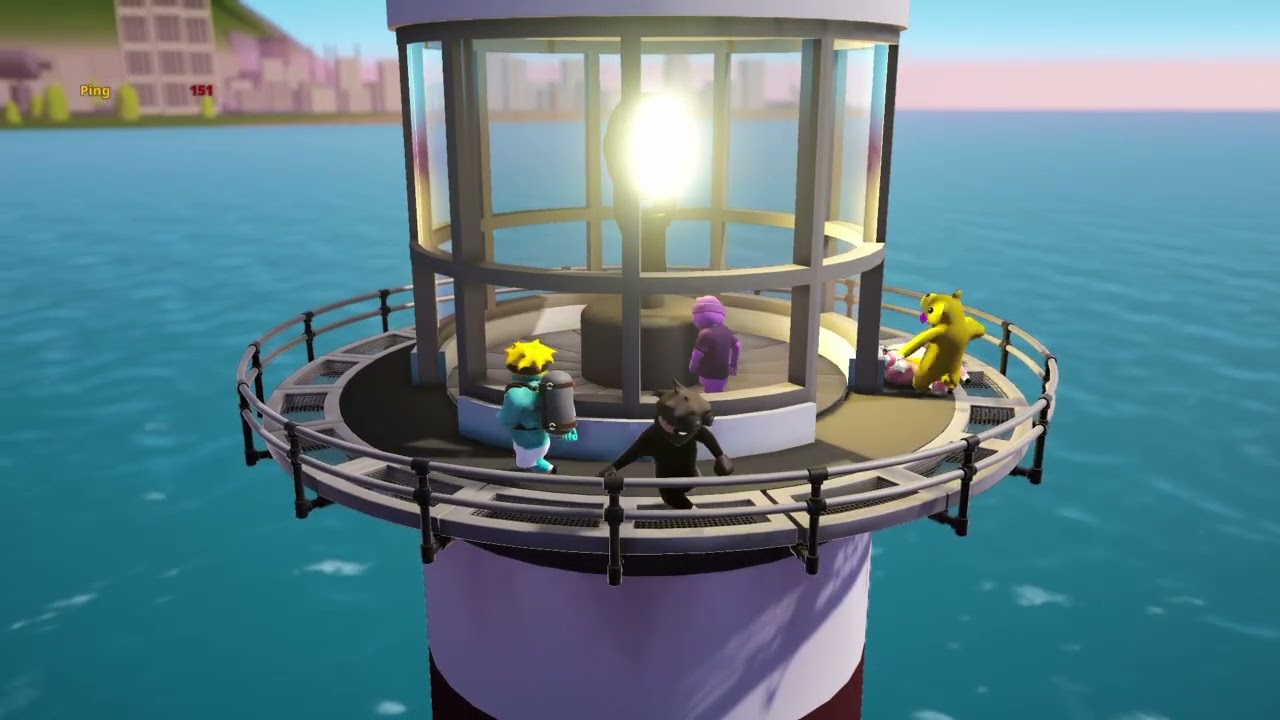 Gang Beasts MY GAME IS GLITCHING with my brother
