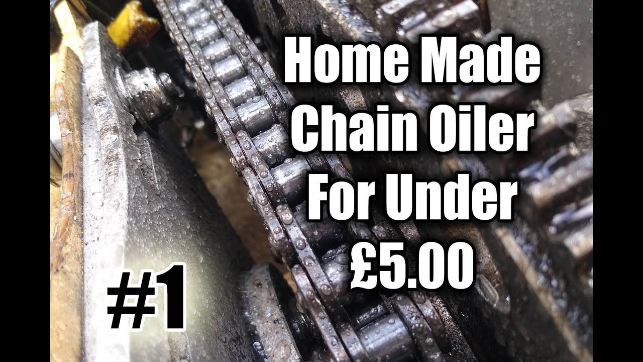 How To Make a Automatic Electronic Chain Oiler -  DIY Motorcycle Chain Oiler for under &pound;5.00 Part 1