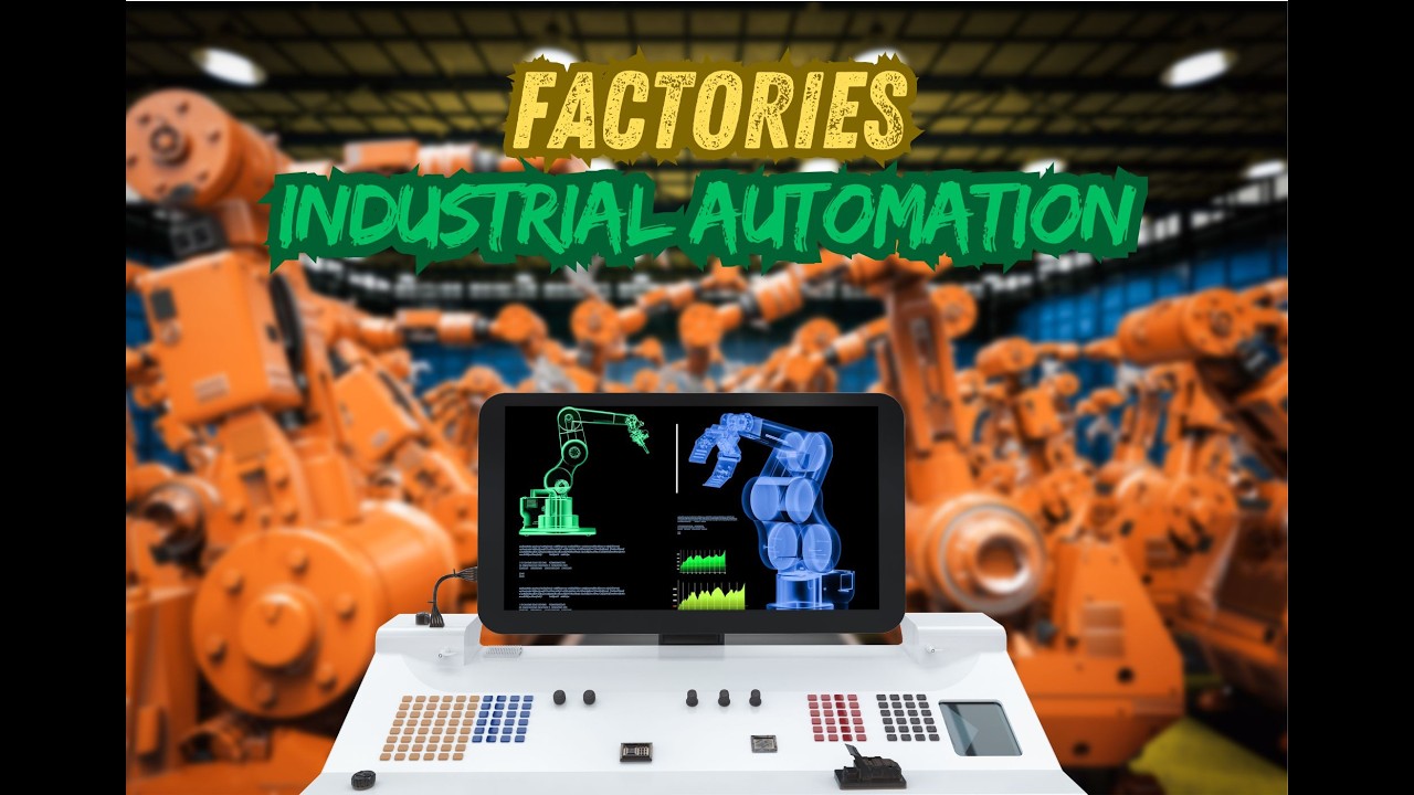 Inside a Modern Automation. PLC and Robots