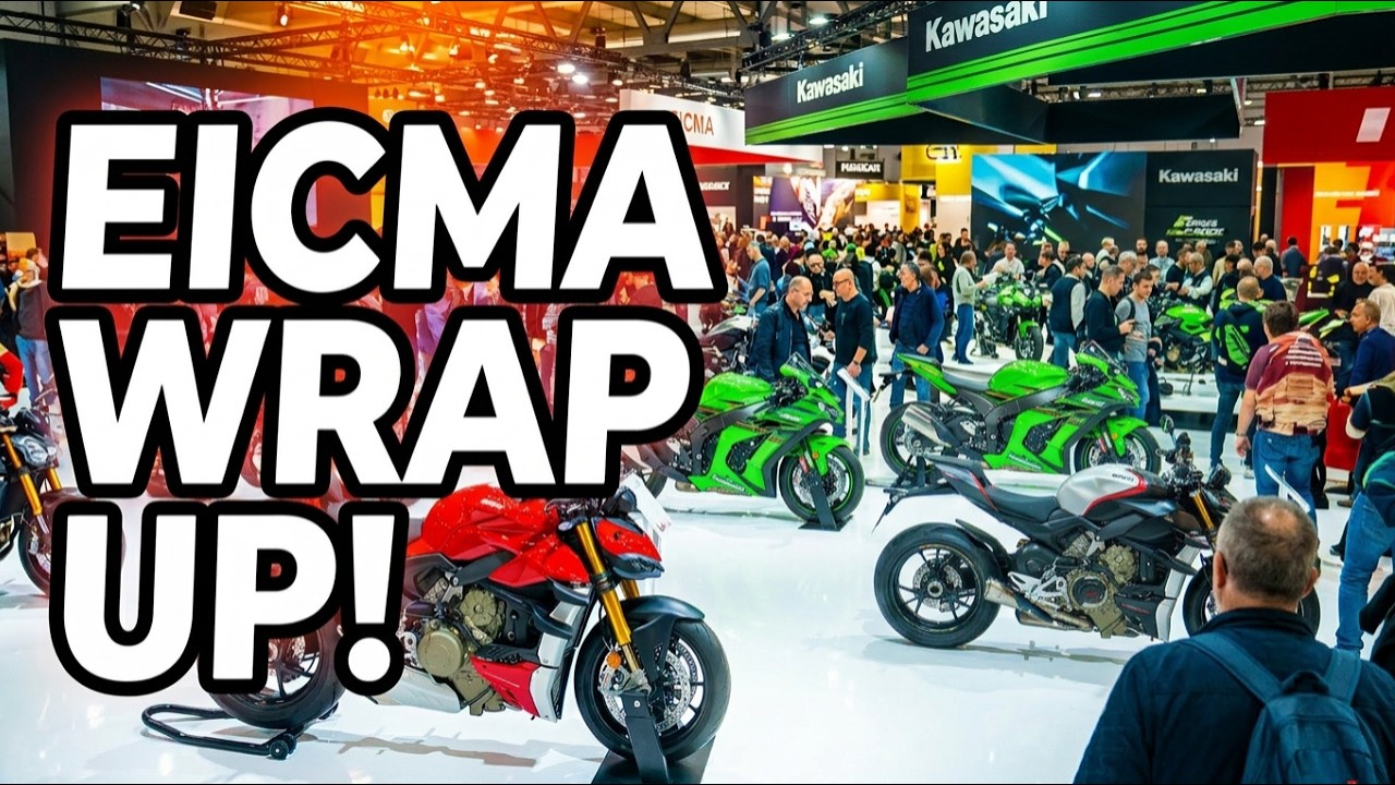 ClevelandMoto Podcast Live #526 EICMA Wrap Up.