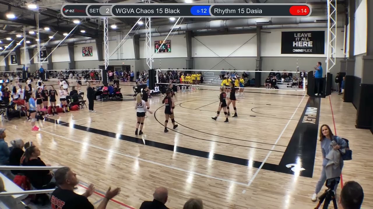 WGVA Chaos 15 Black vs Rhythm 15 Dasia, 2026-01-10, Day 1, Match 1, 2nd Set