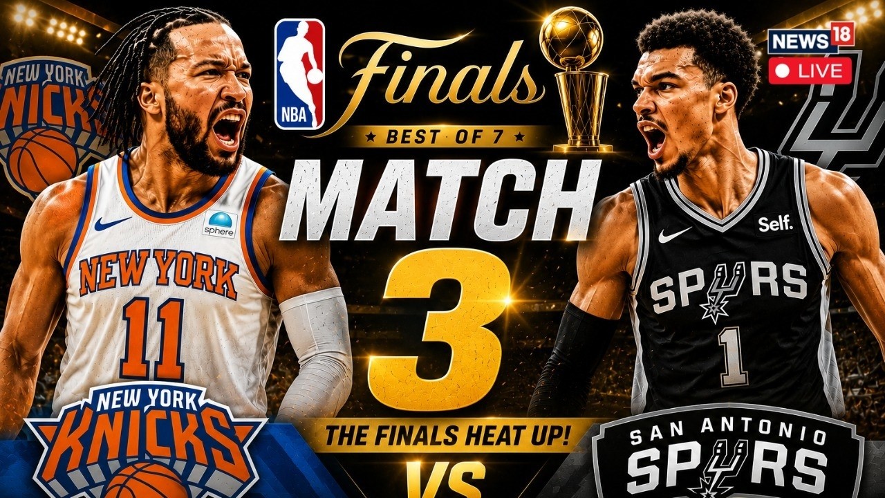 NBA FINALS Watch Party LIVE: President Trump Attends Knicks Vs Spurs Game 3 | Madison Square NYC