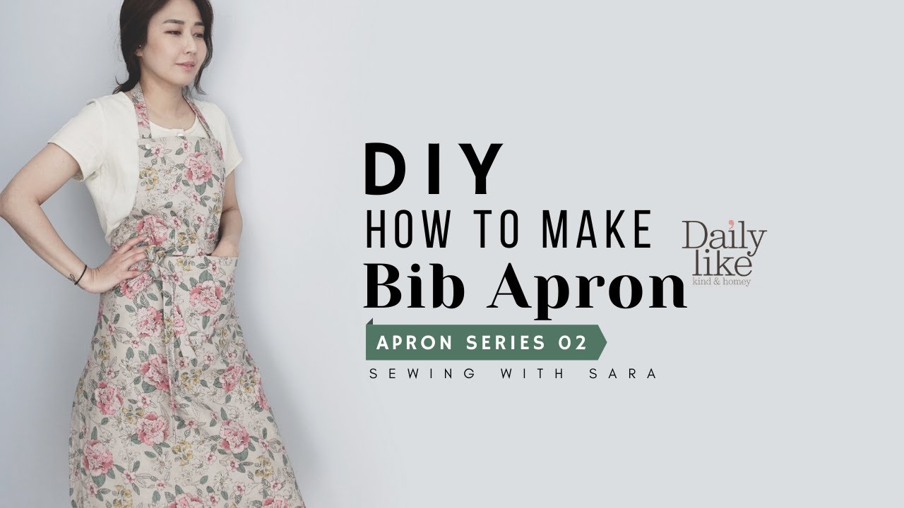 How to Make Bib Apron: 3 Neckband Options (incl. Free Measurement Sheet) | Sewing Therapy