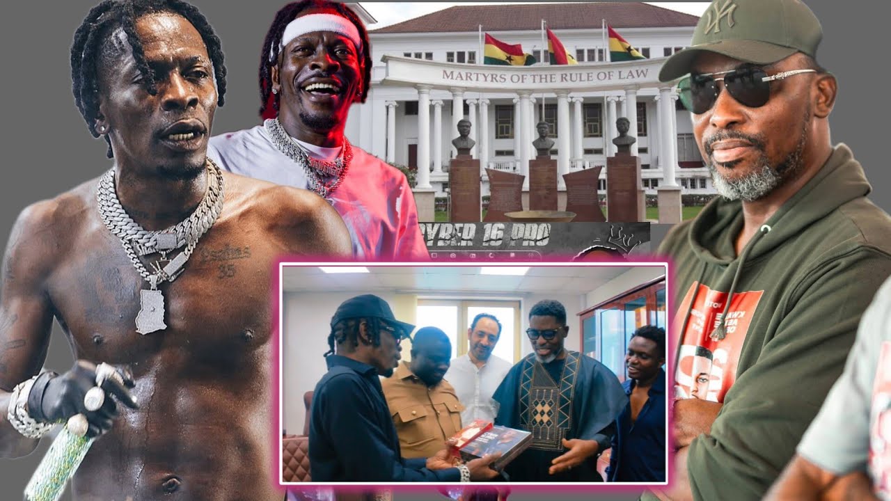 Смотрите прибытие Шатты в парламент🇬🇭 вместе с Кваме А-Плюсом, а также концерт HOTVAV на стадионе...