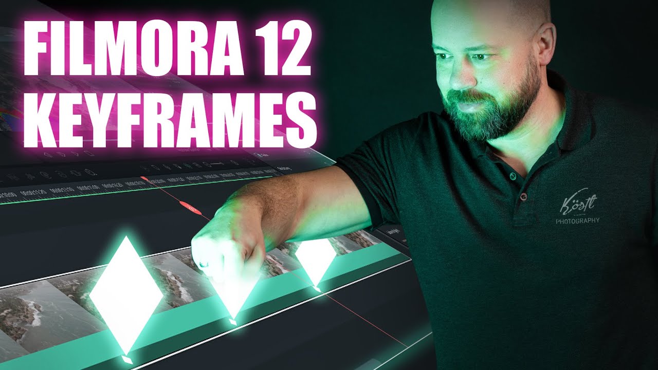 Filmora 12 Tutorial Anleitung zum Animieren mit Keyframes in Filmora