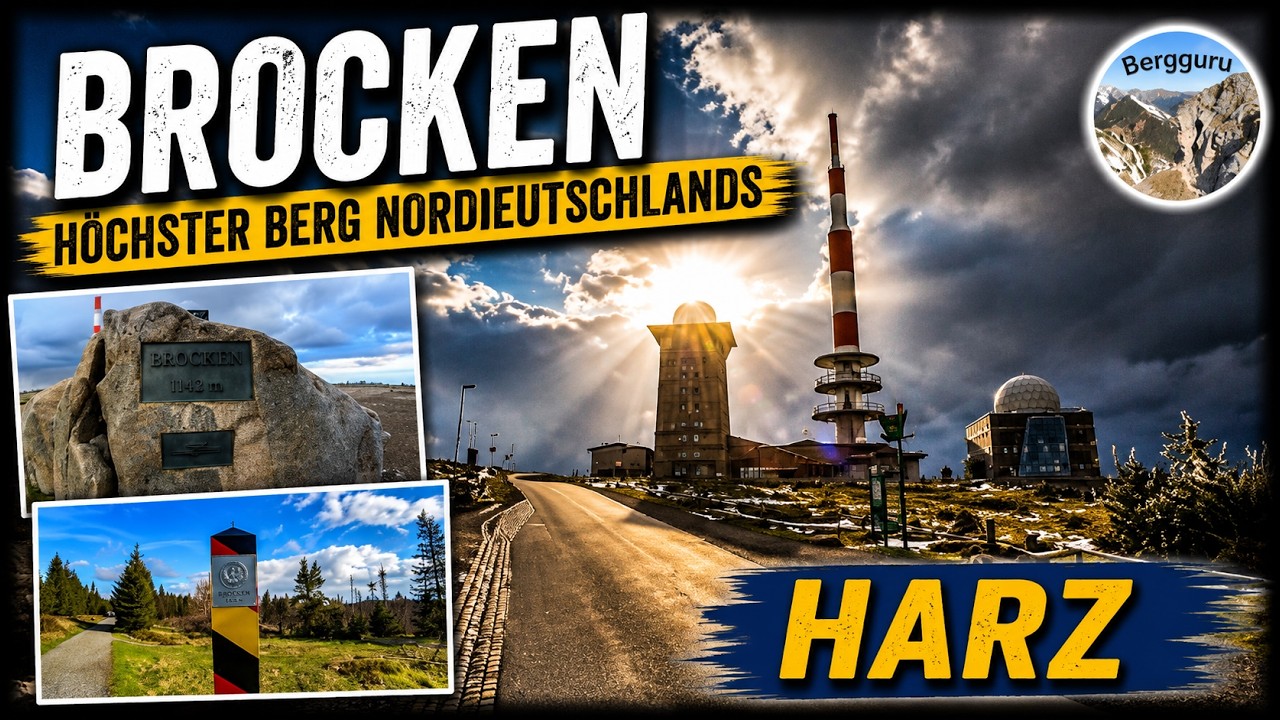 Wanderung auf den Brocken | HÖCHSTER Berg im Mittelgebirge Harz, Sachsen-Anhalt und Norddeutschland