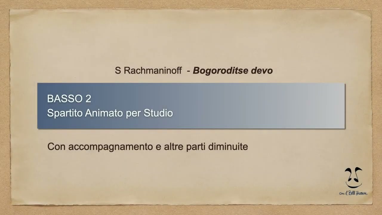RACHMANINOFF BOGORODITSE DEVO 10 basso 2