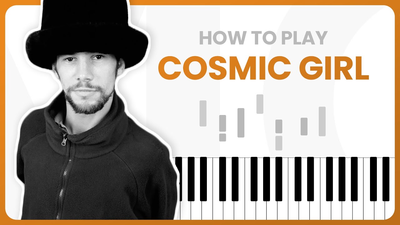 Cosmic Girl - Jamiroquai - PIANO TUTORIAL (Part 1)