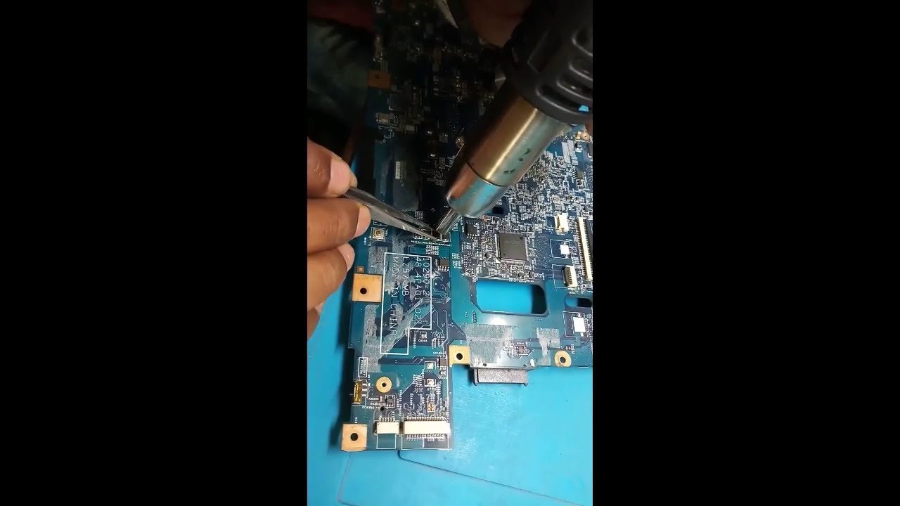 Lenovo g580 lg4858 No power repair mosfet faulty LIVE REPAIR AMP 160