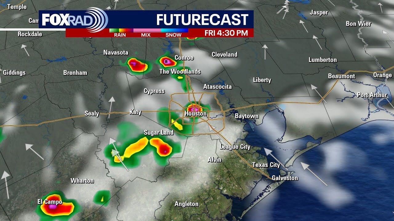 LIVE Houston weather radar (no audio): Friday, June 27