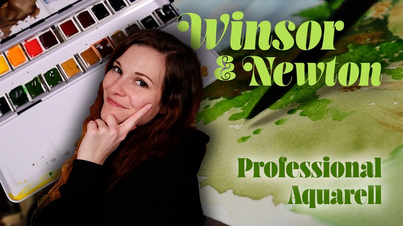Die Winsor & Newton Professional Aquarellfarben - Braucht man solche teuren Farben wirklich?