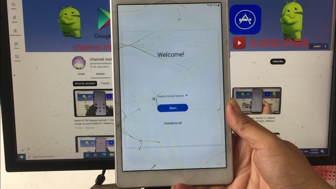 Samsung Galaxy Tab A8.0 (2019) FRP Bypass Android 11 | Remove Google Account Samsung Tab T295