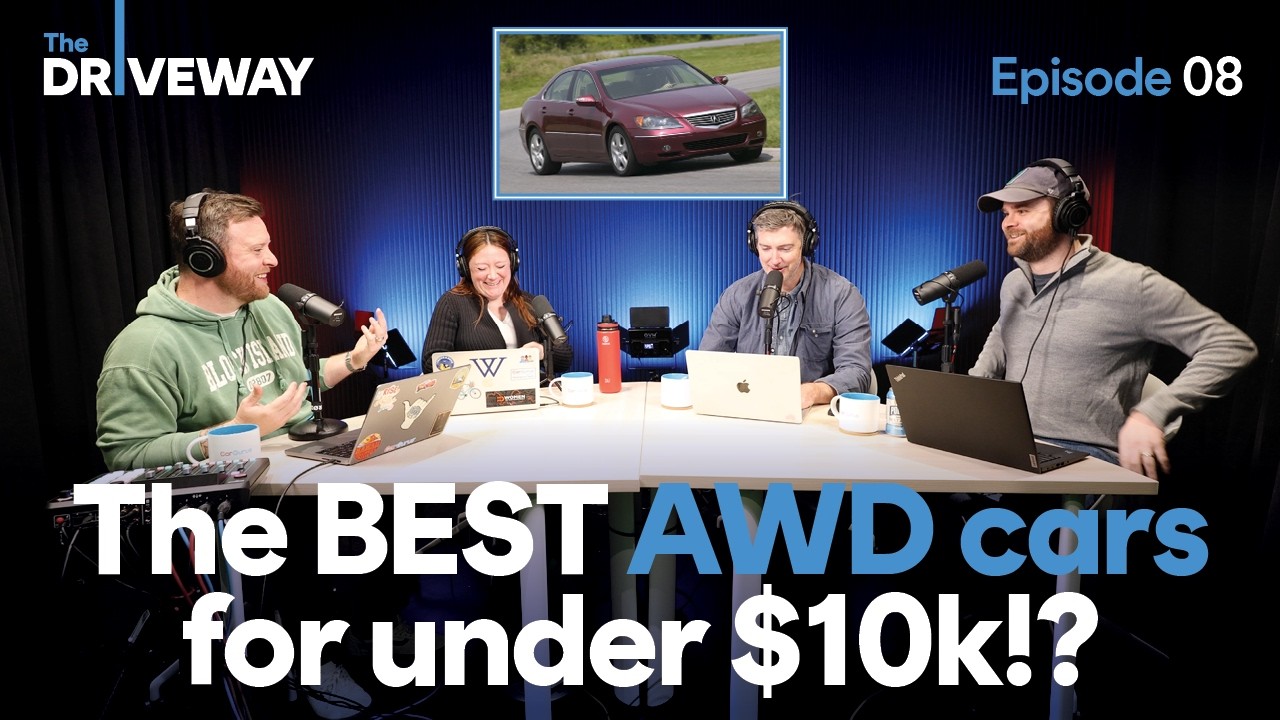 The VERY BEST AWD cars for under $10,000!? | The Driveway Podcast Episode #08