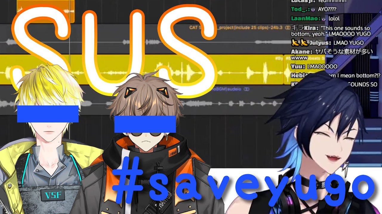 eng clips // SAVE YUGO FROM SONNYBAN【Yugo Asuma | NIJISANJI EN】
