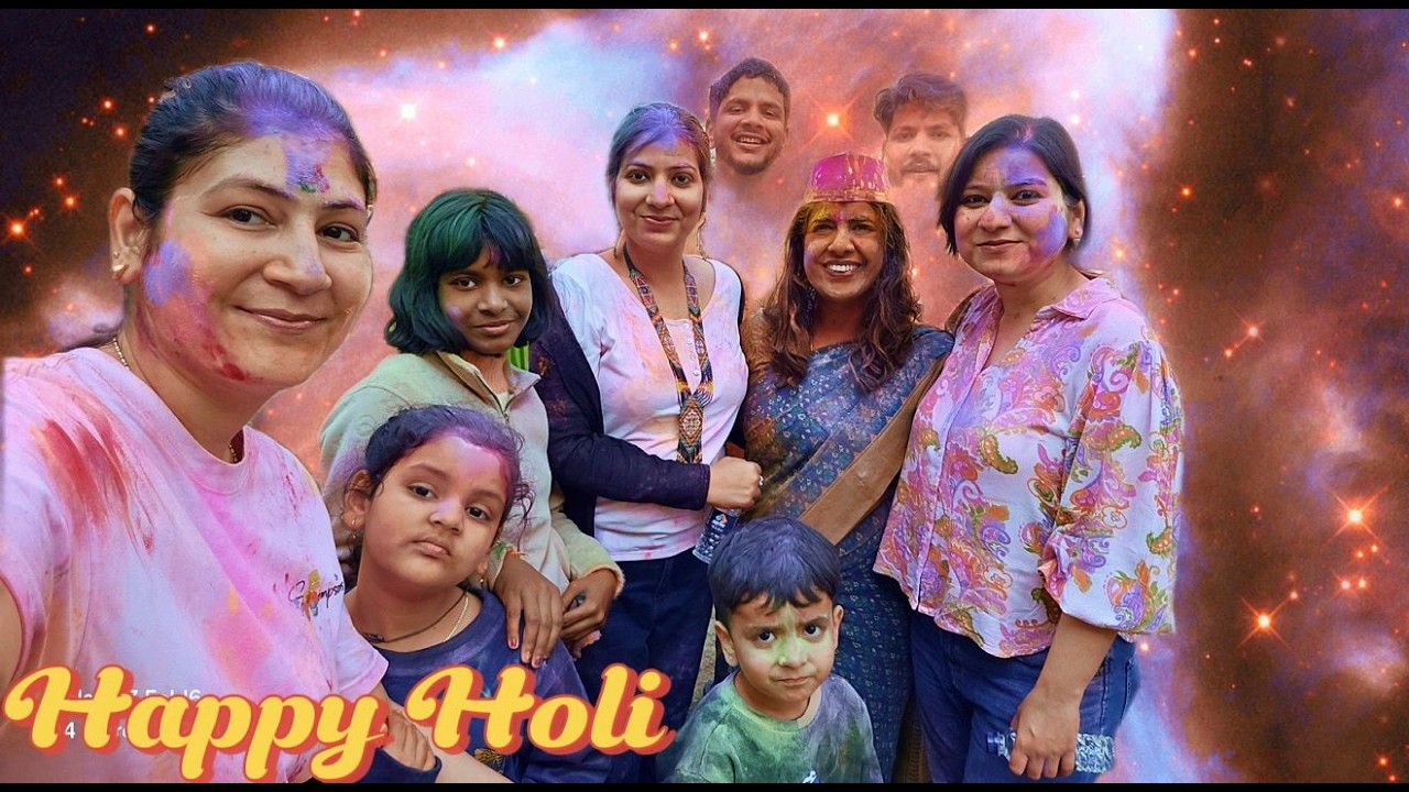 Holi 2026 Celebration Vlog | Colors, Fun & Festive Vibes 🌈 Happy Holi!