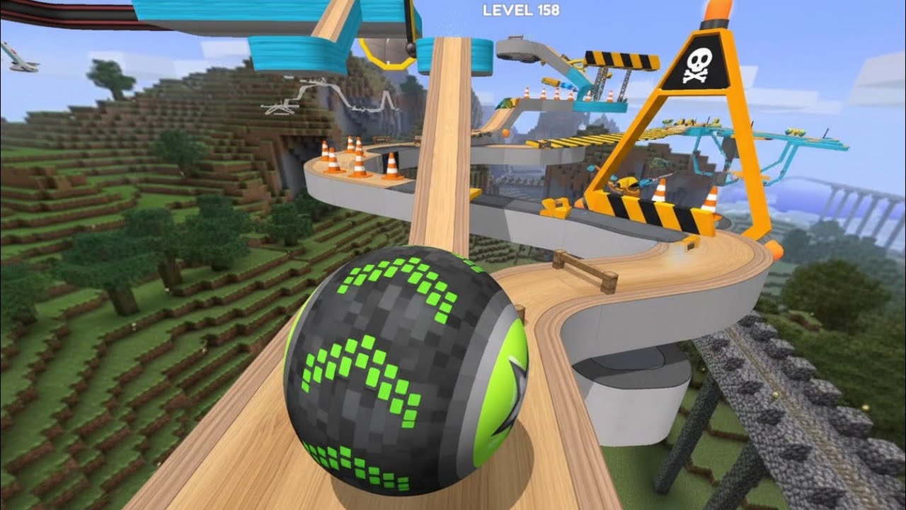 Going Balls Master 3D just run with more satisfied way ios android walkthrough gameplay 