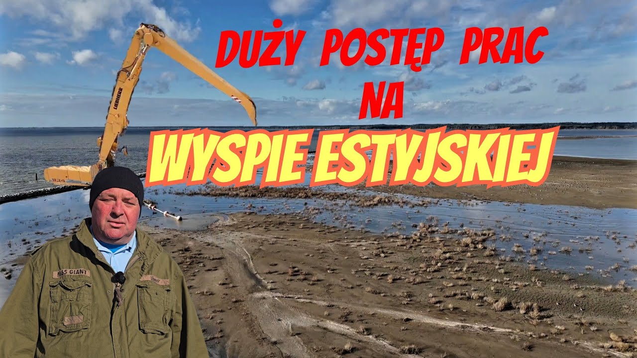 SZTUCZNA WYSPA ESTYJSKA - REKORDOWO SZYBKO ZAPEŁNIA SIĘ  UROBKIEM