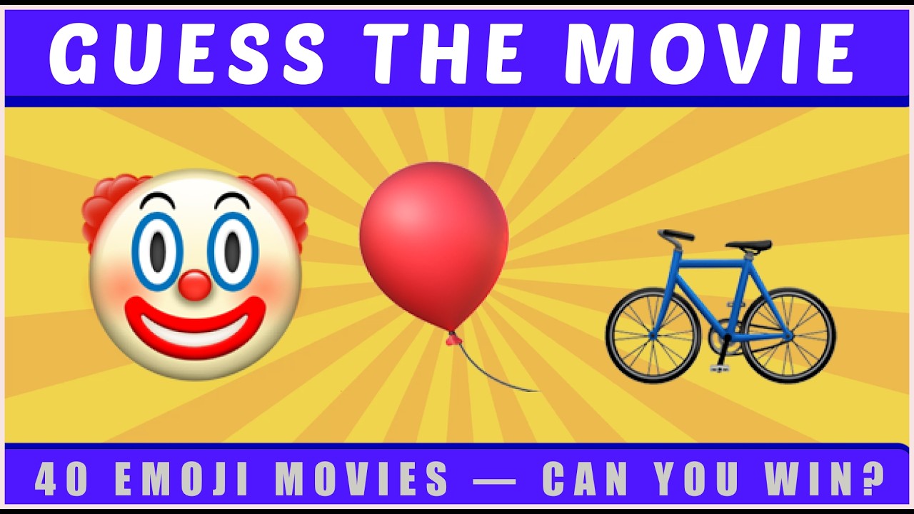 DON’T BLINK: EMOJI MOVIE QUIZ (40 QUESTIONS) — WHAT’S YOUR SCORE?