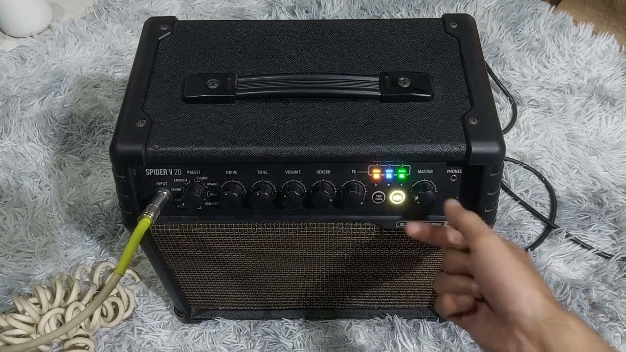 Tahap QC sebelum dikirim Line6 spider v20 Kirim ke tangerang