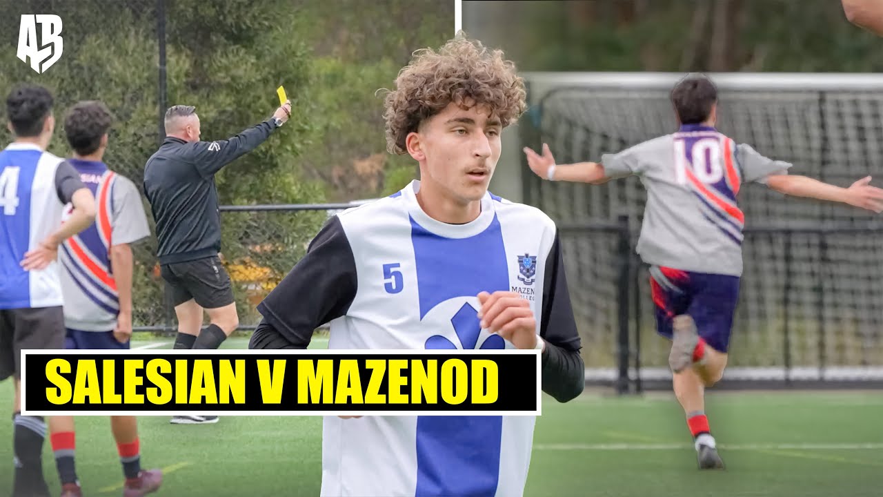 Yr10s ACC Soccer Salesian College Chadstone vs Mazenod College I Full Highlights