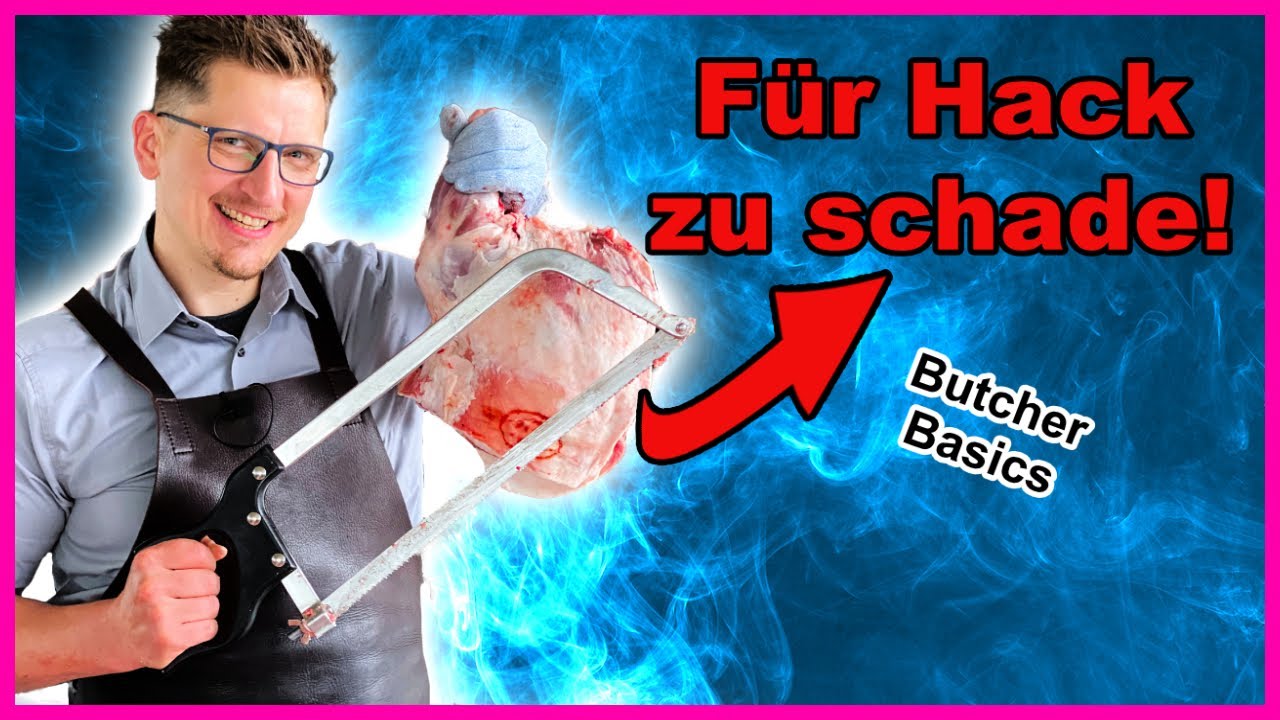 Das BESTE 🥩 für BRATEN | Lammschulter ausbeinen | Butcher Basics