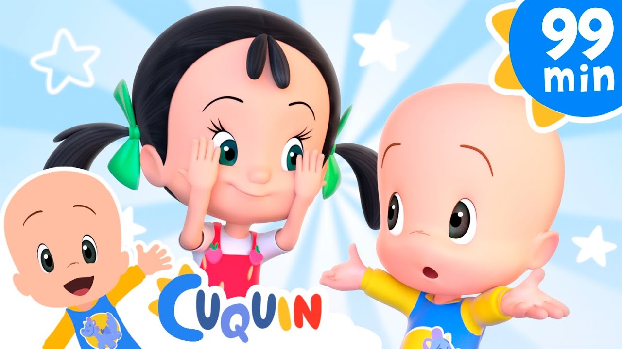 Familia Dedo Picabú 🙈  y más canciones infantiles para bebés con Cleo y Cuquín