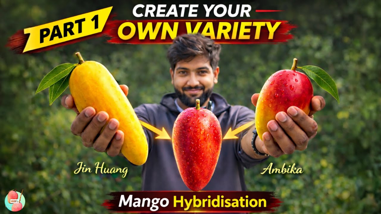 Mango Hybridisation Part 1 | Hand Pollination Techniques| Everything About New Variety Creation