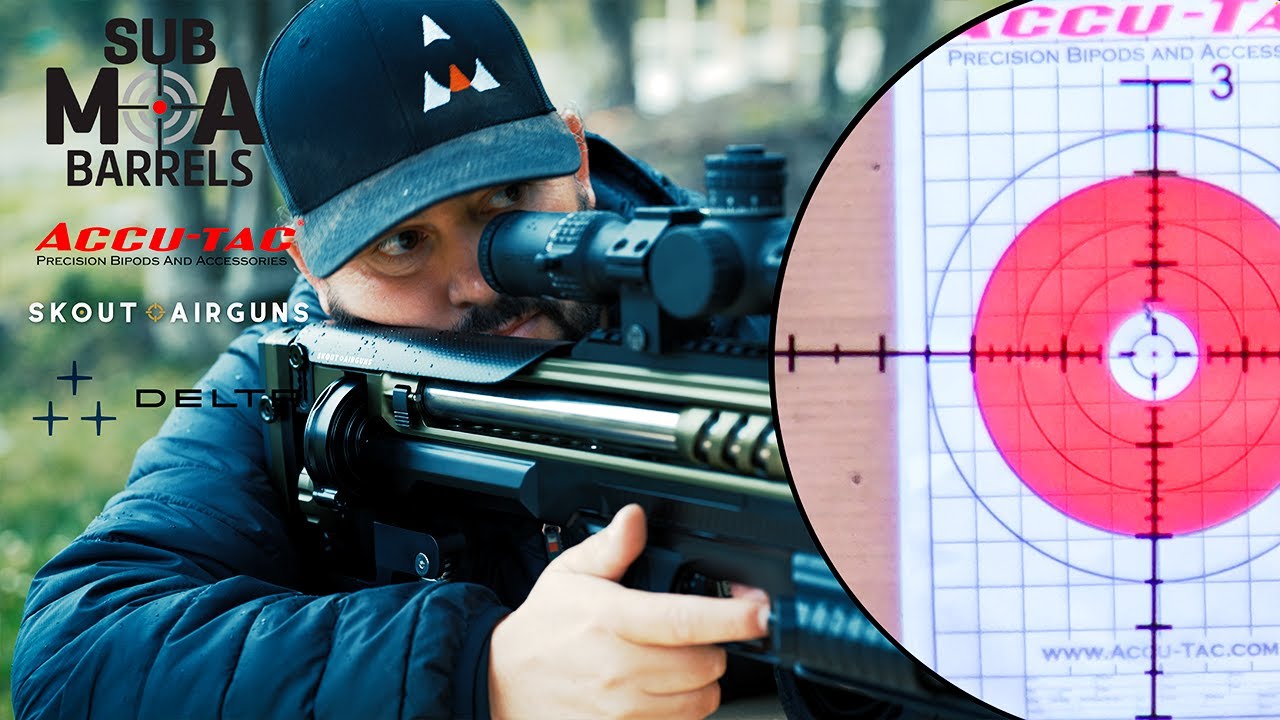 SKOUT Airguns EVO 25 Full Review #skoutairguns #accutac #deltaoptics