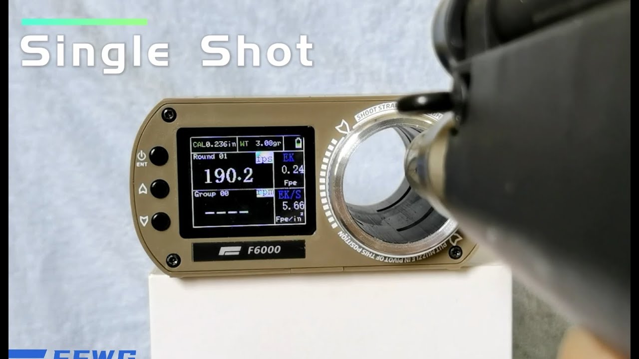 Bullet Firing Speed Chronograph Shooting Measuring Instruments -Brand New F6000 Model