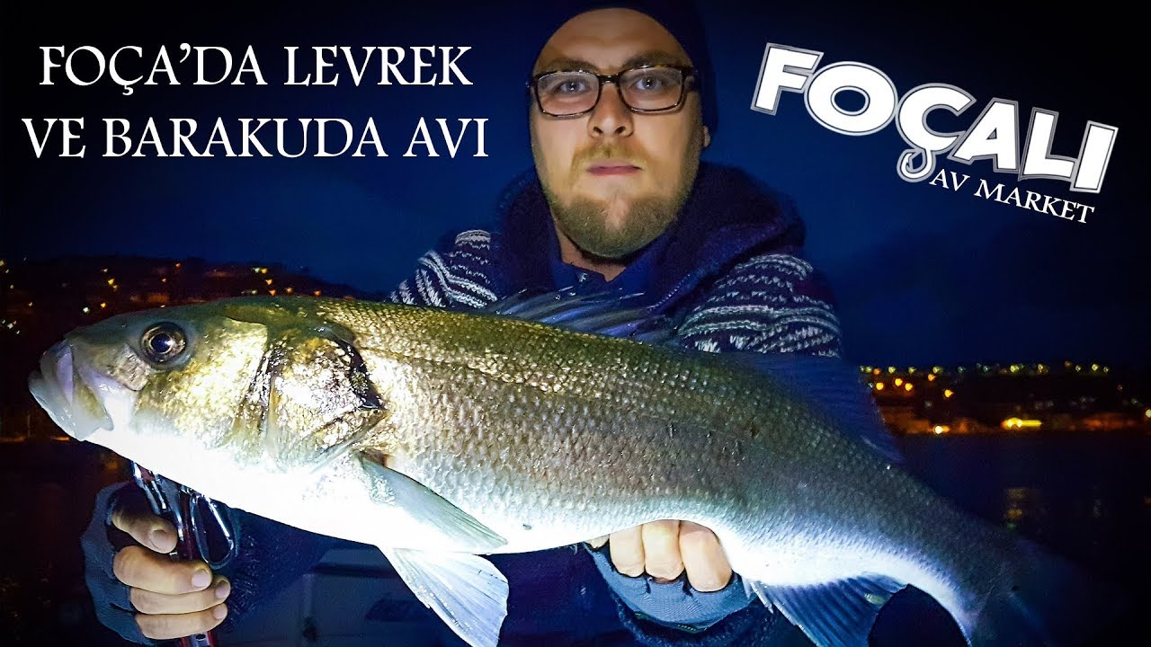 Foça At Çek Levrek ve Barakuda Avı Spinning for Sea Bass and Barracuda シーバス 釣り
