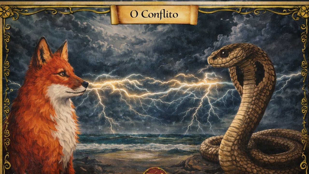 A briga foi feia, entre raposa e cobra⚡⚡⚡o circo caiu💔💔💔