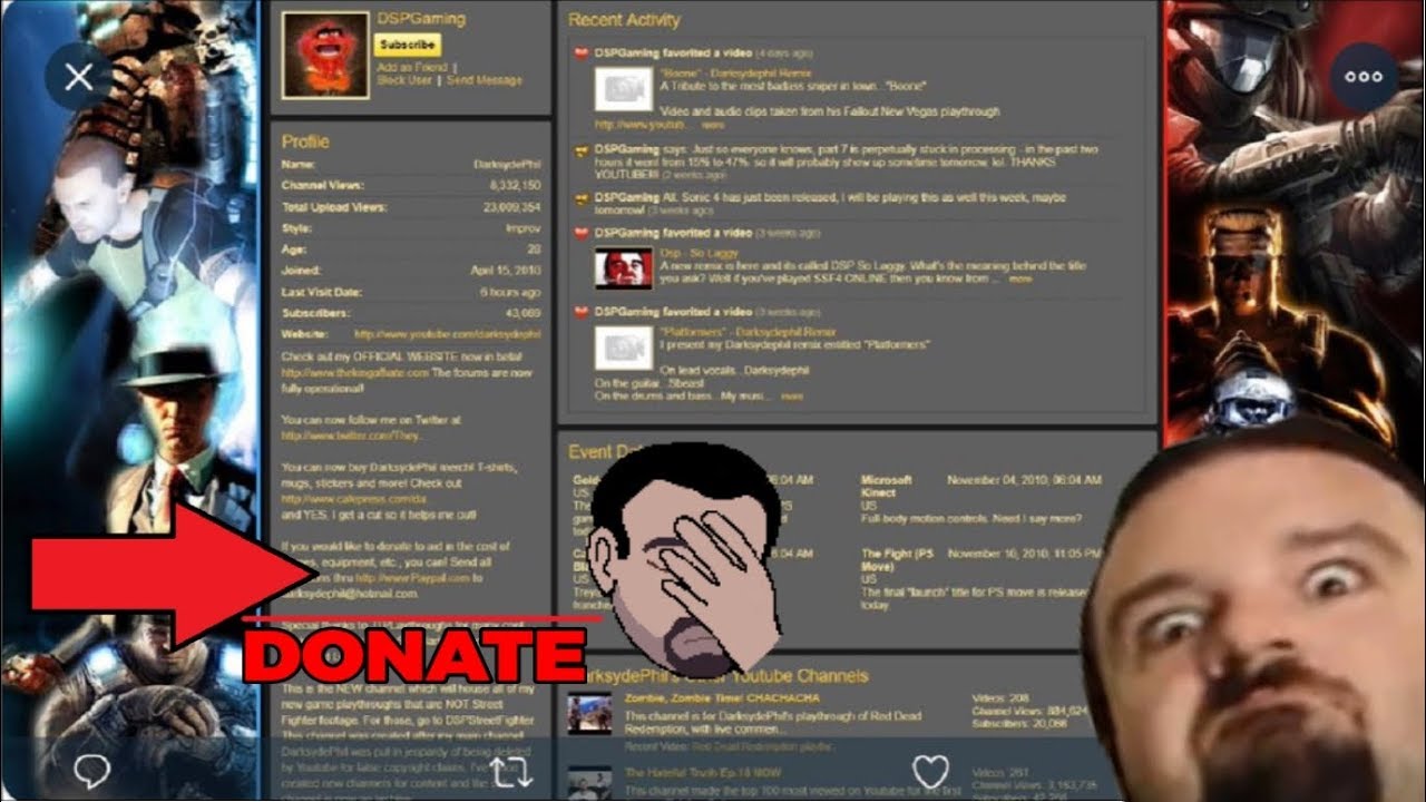 DSP Caught Lying About PayPal Donations Pre 2011, Giving Relationship Advice, Leanna Tribute