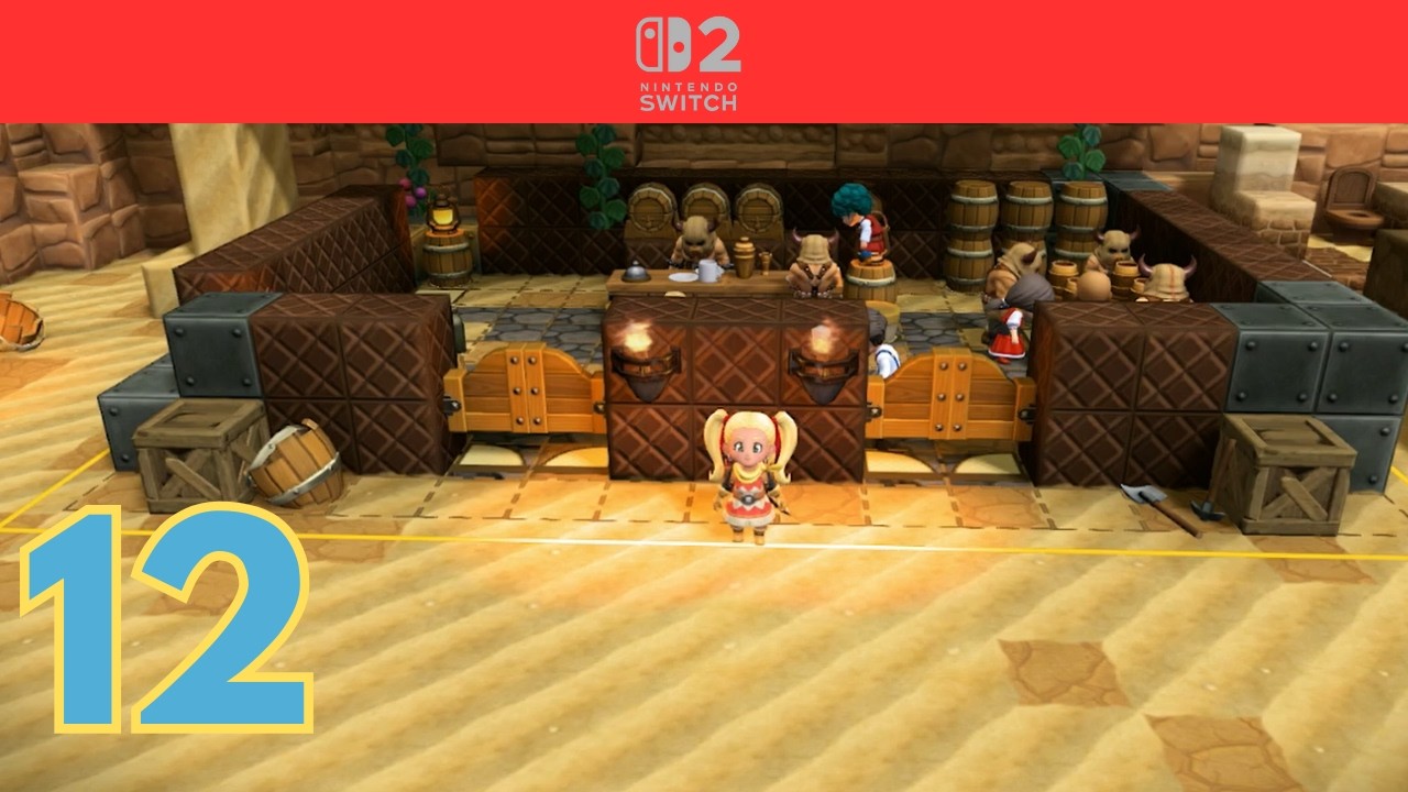 DRAGON QUEST BUILDERS 2 - Lets Play #12 sur Nintendo Switch 2 | On construit la Taverne à Ocharbhon