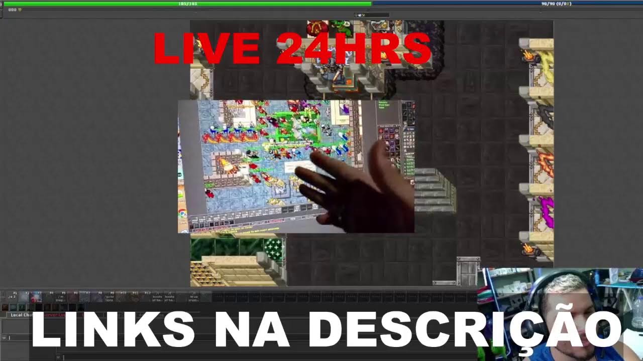 COMO CRIAR OTSERVER DE TIBIA | LIVE 24HRS
