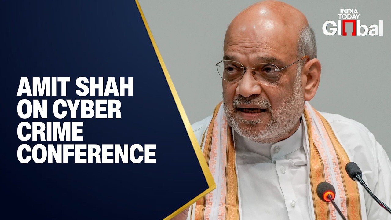 LIVE: Home Minister Amit Shah Addresses Conference on Cyber-Enabled Frauds and Digital Crime