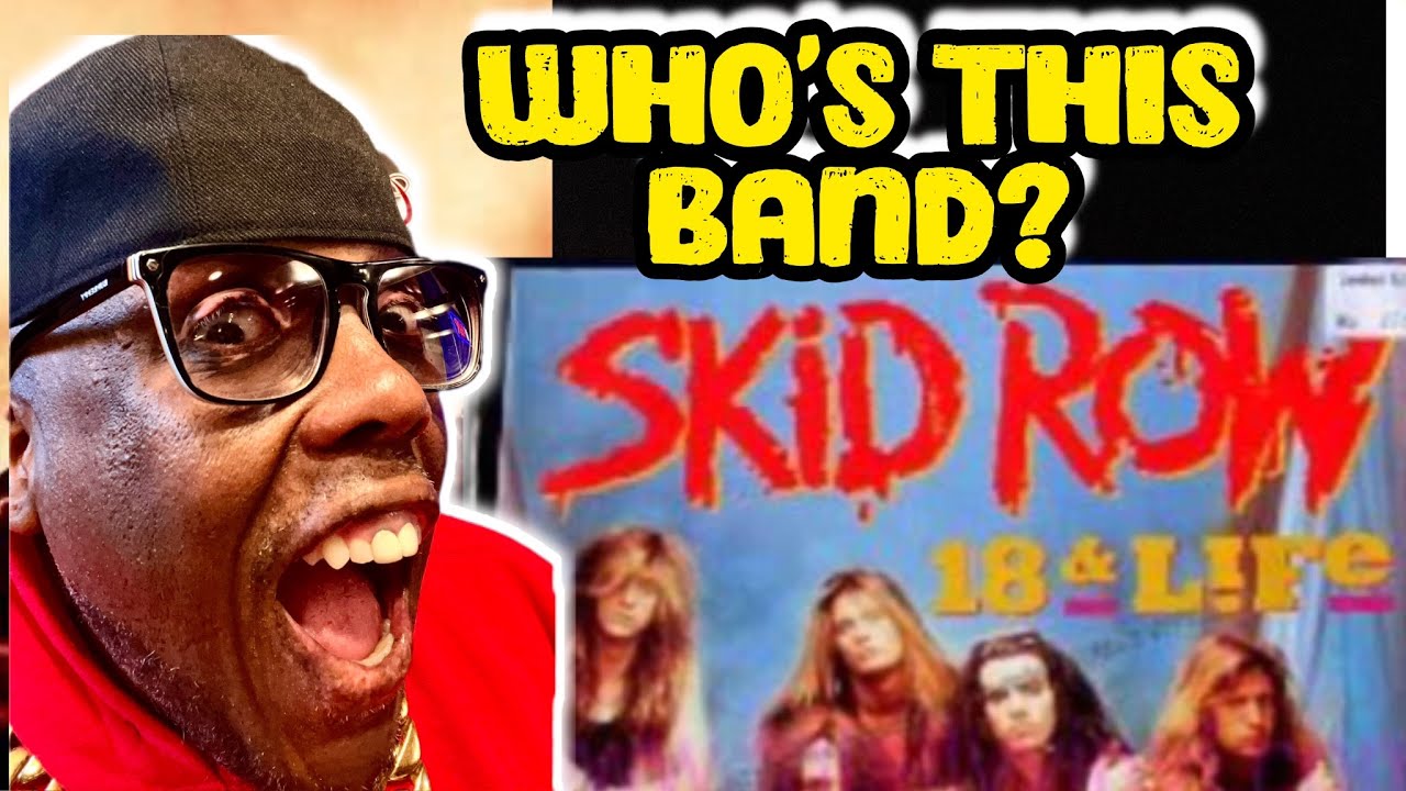 Platinum Ganster Rapper FIRST time REACTION to Skid Row - 18 and Life