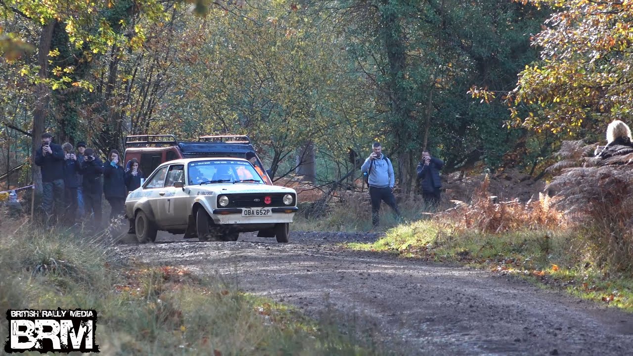 Wyedean Rally 2025 - Flat out, sideways rally action. (Full Sound - 4K)
