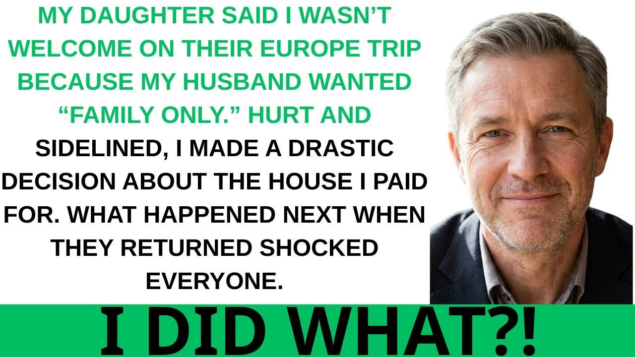 My Daughter Texted Me I Was Not Welcome Her Husband Had Other Plans