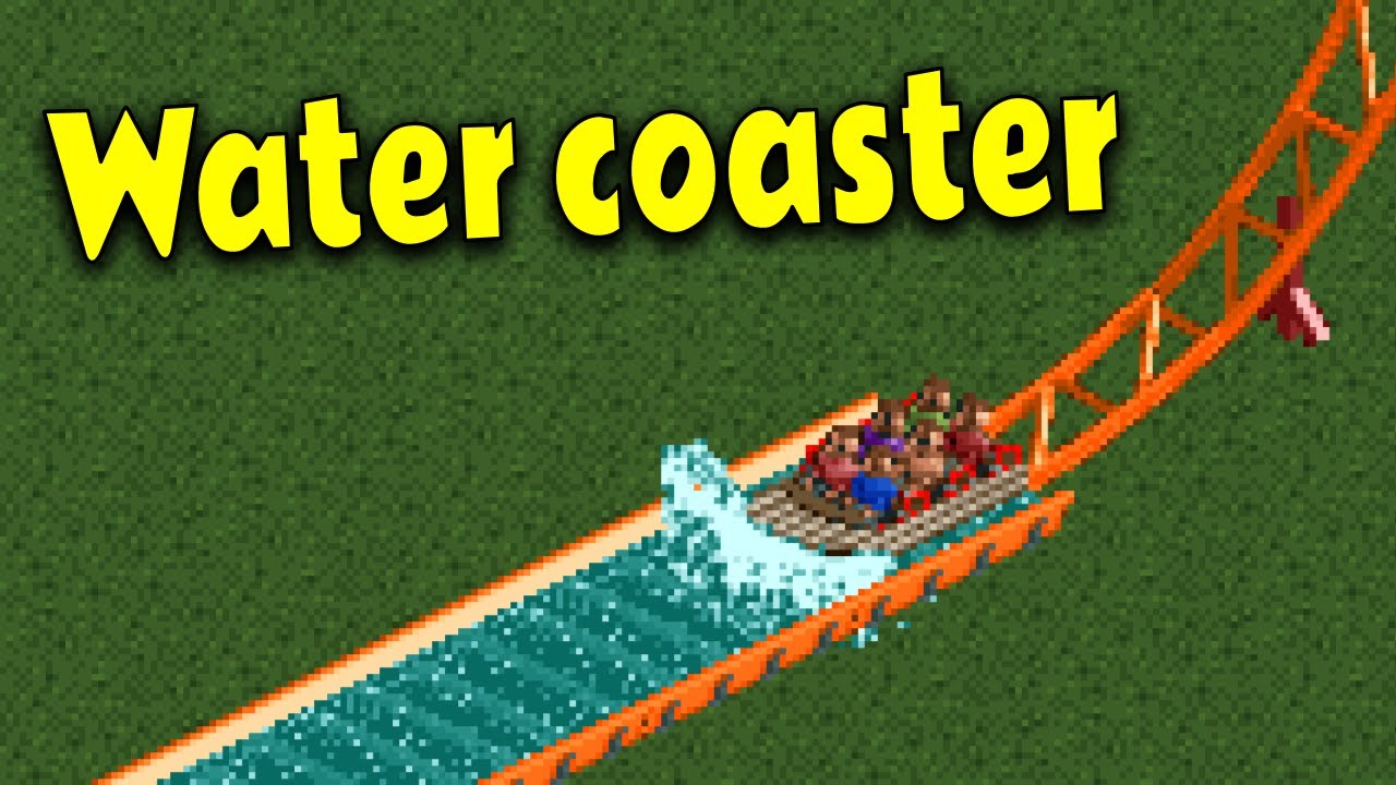 RCT2 Ride Overview - Water Coaster