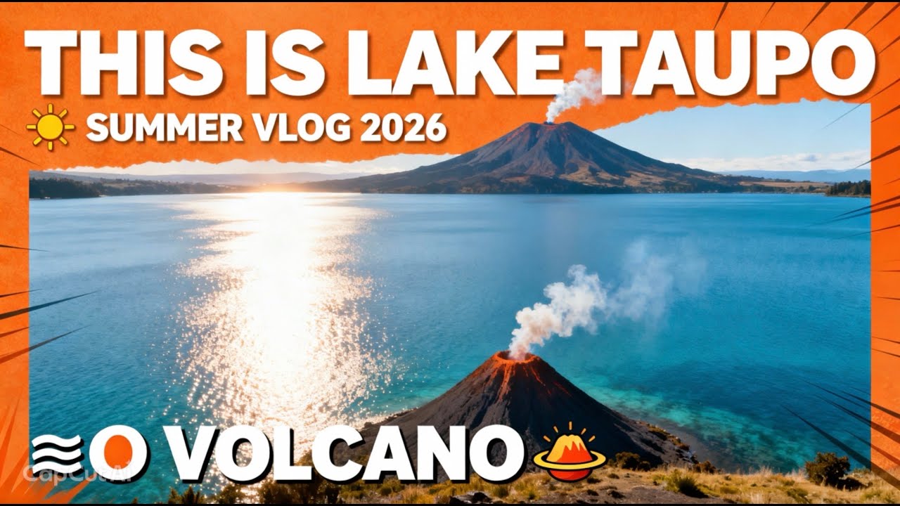 THIS IS LAKE TAUPO 🇳🇿 | A Summer Volcano Experience (2026)