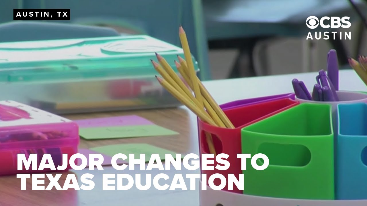 Texas education sees major changes as hundreds of new laws take effect