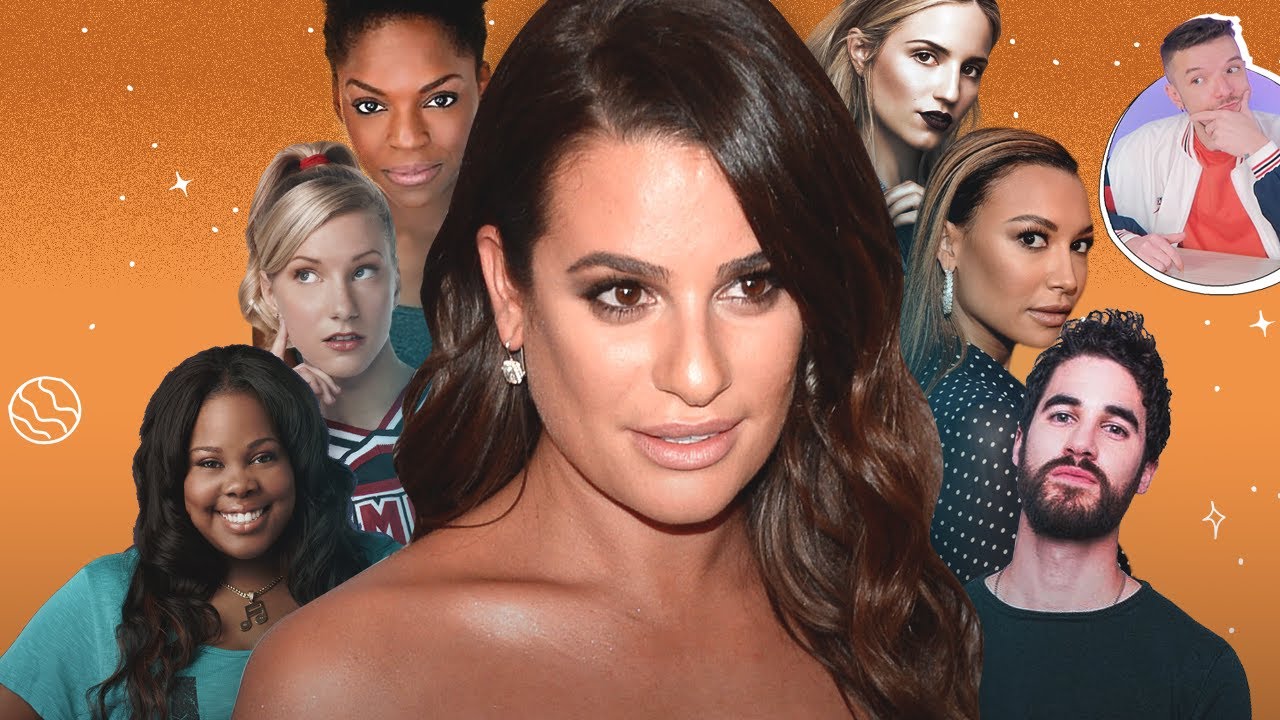 A RELAÇÃO ENTRE LEA MICHELE E O ELENCO DE GLEE