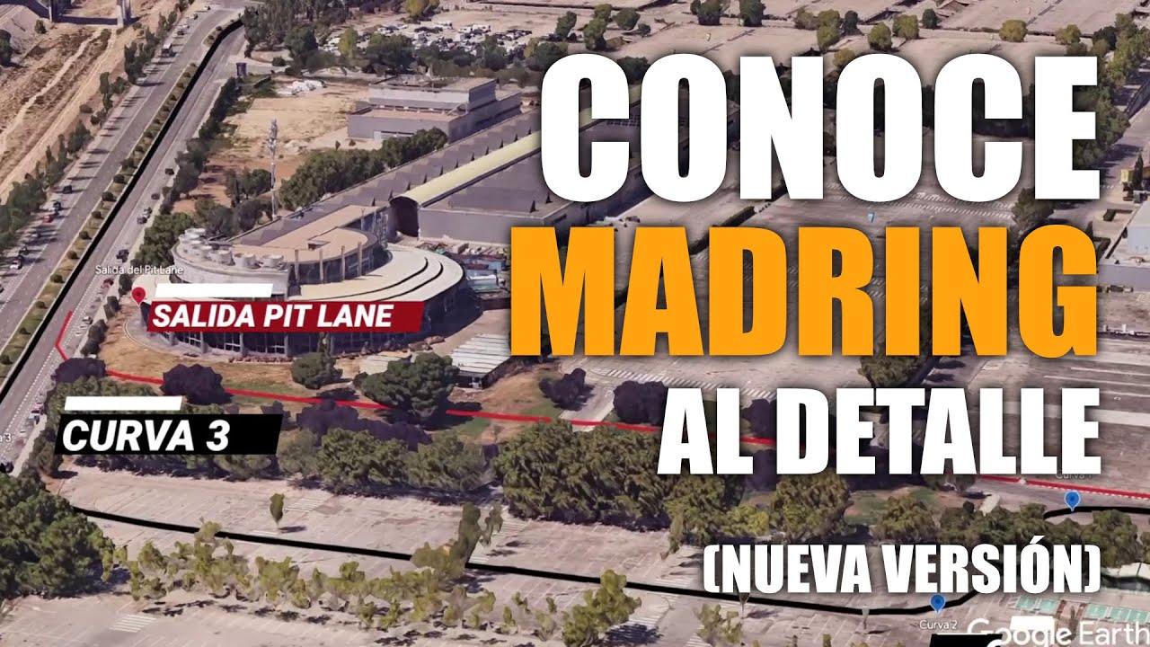 Conoce el trazado del circuito de Madrid (RELOADED)