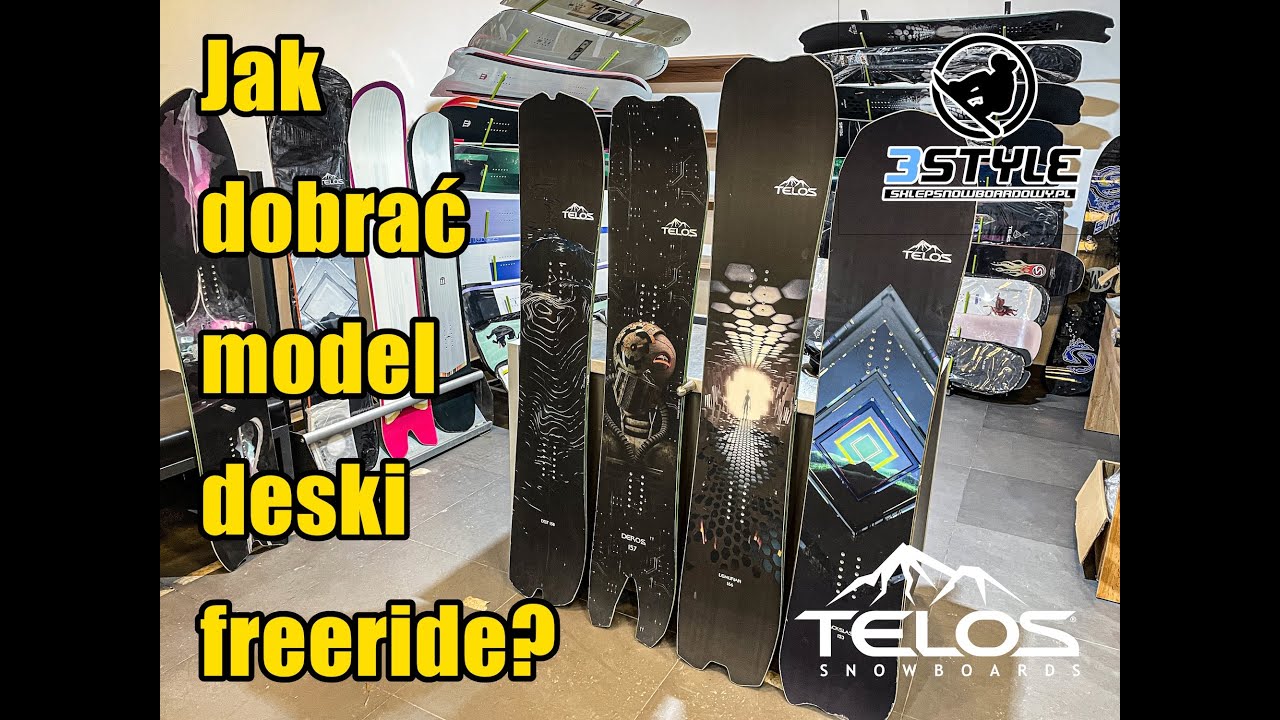 3Style Tips: Jak wybrać deskę&nbsp;freeride? Telos