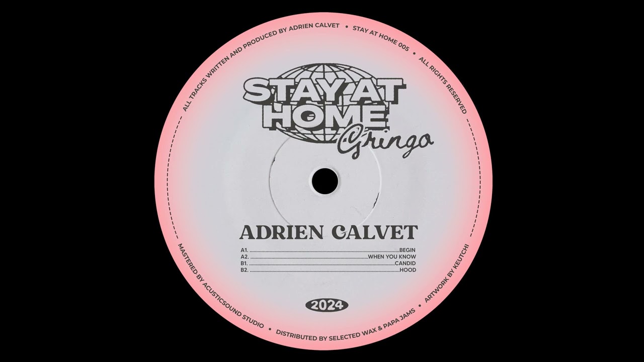 Adrien Calvet -  When You Know [SAH005]