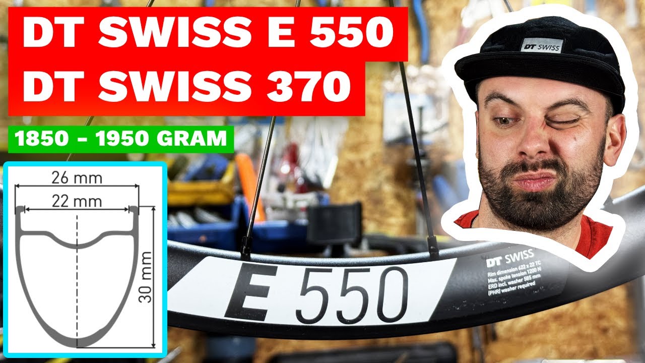 DT Swiss E 550 DT Swiss 370 | Centerlock | Aluminiowe Koła Szosowe, Gravel, Przełaj (CX)