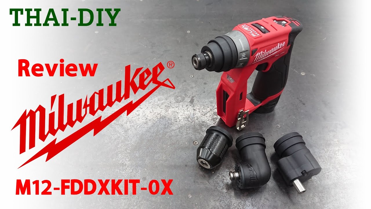Обзор многофункциональной электрической дрели-шуруповерта (Milwaukee M12-FDDXKIT-0X (аккумулятор ...